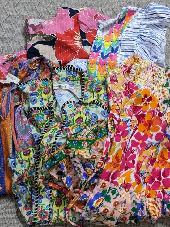 Various Tops - Colorful Women's Clothing Bundle Size Medium